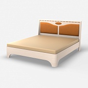 Кровать Кэри голд, Ш1800, цвет Млечный дуб